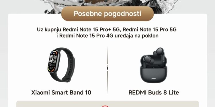 Xiaomi predstavio REDMI Note 15 seriju: otporni, s dobrim kamerama