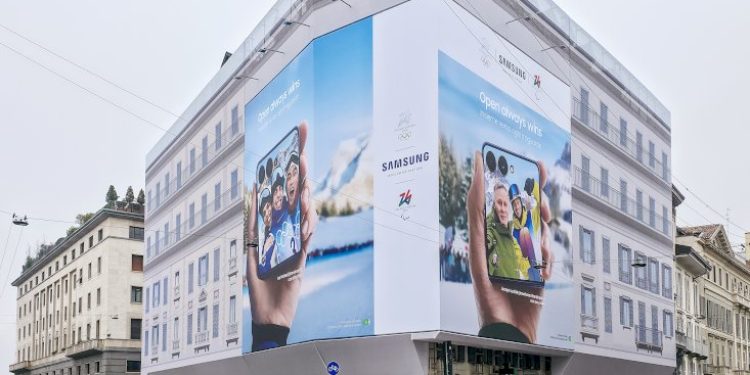 Samsung olimpijski duh donosi na ulice Milana – Business Magazine